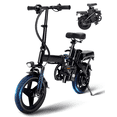 thumbnail image 1 of APYEAR 14" Folding Electric Bike 20 Miles, 500W Peak Electric Bicycle for Adults, Ebike Speed of 15MPH, Suitable for Commuting‌ UL 2849, 1 of 9