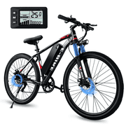 APYEAR Electric Bike for Adults,26" E-Mountain Bicycle,18-30 Miles,48V Battery,20Mph,500W Electric Bicycles UL 2849