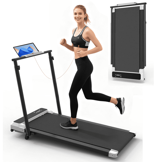 APYEAR Walking Pad Treadmill for Under Desk, 2.5HP Quiet Motor with 5% ...