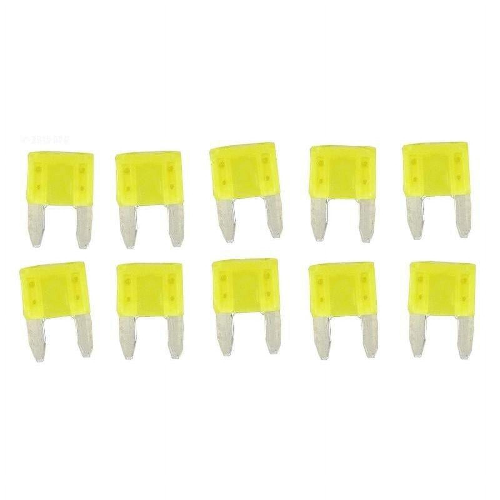 Fuse Kit, Hayward Aqua-Rite/Trol/Logic, 20AMP, Yellow, 10pk