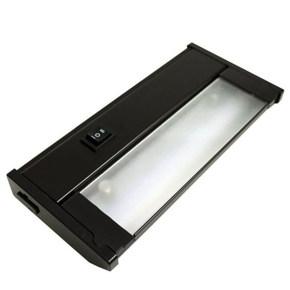 AQ Lighting 8" Aluminum LED Under Cabinet Kitchen Overhead Lighting in Bronze