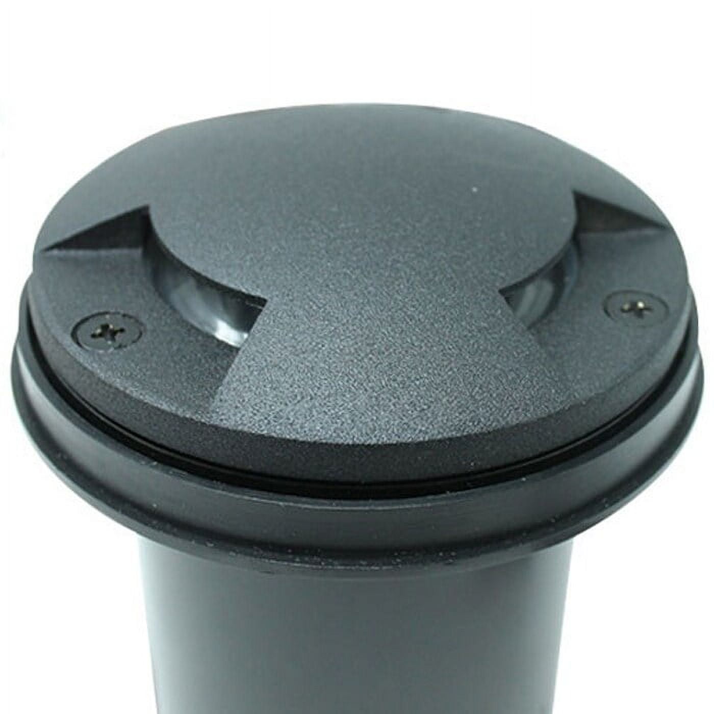 12V Composite In Ground Pathway Well Light w/ Tri-Directional