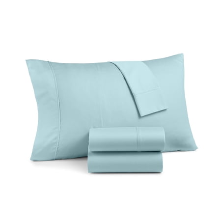 AQ Textiles Grayson 4 Piece Queen Sheet Set, 950 Thread Count, Cotton Blend, Blue