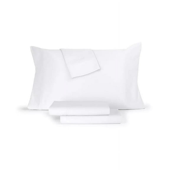 AQ Textiles WHITE Optimal Performance with Kooltex 4-Pc. Sheet Set, US King
