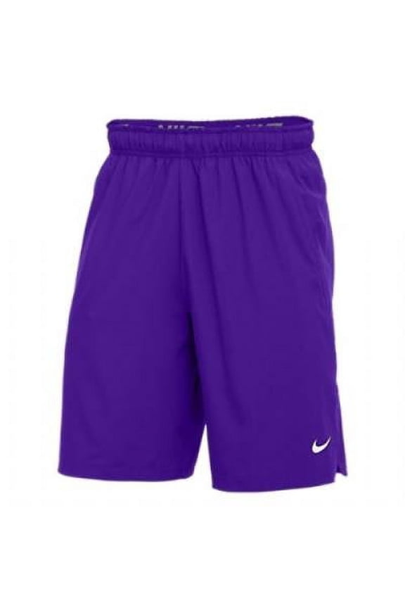 AQ3495 Nike Men's Flex Two Pocket Woven Shorts Purple XL