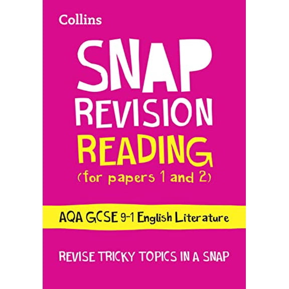 Pre-Owned AQA GCSE 9-1 English Language Reading (Papers 1 & 2) Revision Guide: Ideal for home learning, 2023 and 2024 exams (Collins GCSE Grade 9-1 SNAP Revision) Paperback