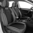 thumbnail image 1 of AQBDDBQ Front Seat Covers fit for Subaru XV Crosstrek 2013-2025 Leather Waterproof Seat Covers Cushion Luxury Car Seat Protector(Grey,Front Row), 1 of 9