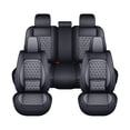 thumbnail image 1 of AQBDDBQ Car Seat Covers Full Set Fit for Toyota RAV4 2013-2026 Premium Leather Seat Covers with Lumbar Support,Waterproof Auto Protectors Cushions Gray,Full Set(2 Row 5 Seats), 1 of 9