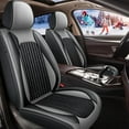 thumbnail image 1 of AQBDDBQ Car Seat Covers Full Set Fit for Kia Sorento 2007-2024 2025 Full Set Breathable Leather Car Seat Covers Grey,Full Set(5 Seat), 1 of 8