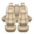 thumbnail image 1 of AQBDDBQ Car Seat Covers Full Set for Mercedes-Benz GLB-Class 2020-2023 Waterproof Breathable Leather Seat Cover Car Seat Protector Beige,Full Set(5 Seats), 1 of 10