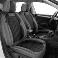 thumbnail image 1 of AQBDDBQ Front Seat Covers fit for Volvo S40 2004-2011 Leather Waterproof Seat Covers Cushion Luxury Car Seat Protector(Grey,Front Row), 1 of 9