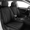 thumbnail image 1 of AQBDDBQ Front Car Seat Covers Fit for Kia K900 2015-2020: Waterproof Leather Seat Covers Cushion Waterproof Comfort Car Seat Protector(Black,Front Row), 1 of 9