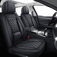 thumbnail image 1 of AQBDDBQ Seat Covers Fit for Infiniti Q50 2014-2026,Comfort Leather Leather Seat Protector,Scratch Resistant Easy Clean Anti-Slip Black,Front Set(2 Seats), 1 of 8