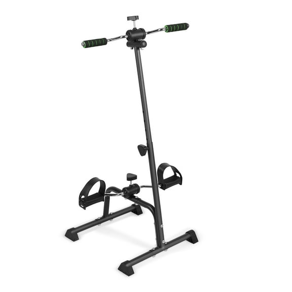 AQCW Elderly Exercise Bike,Pedal Exerciser Bike,Hand Arm Leg Knee Peddler,Adjustable Fitness Equipment for Seniors,Elderly Home Pedal Exercise Bike for Total Body