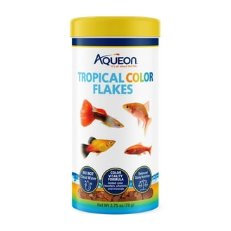 Tropical Deluxe Fish Flake Food Enhance Protein Vitamins Diet