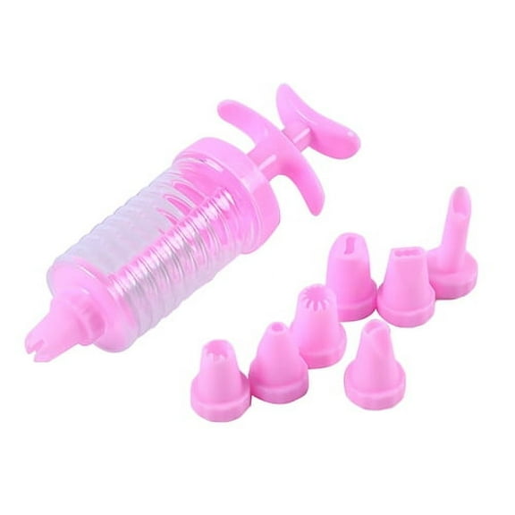 AQFZ 8Pcs Plastic Icing Piping Pastry Tool with 8 Nozzles Cake DIY Decorating Tips