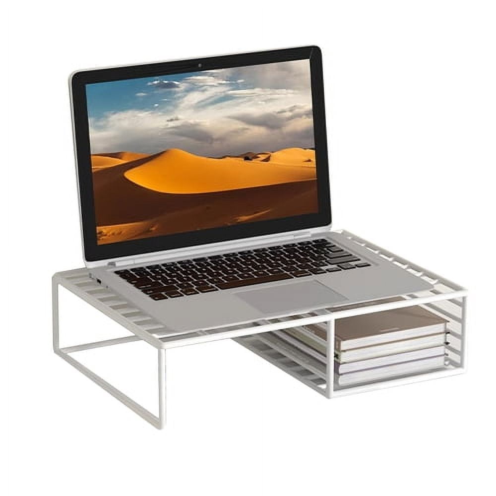 AQFZ Computer Elevated Rack Monitor Stand Double-Layer Design High ...
