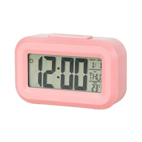 AQFZ Digital Travel Alarm Clock Easy to Read Snooze Function 12/24-Hour Display Simple Operation Battery Operated Table Clock