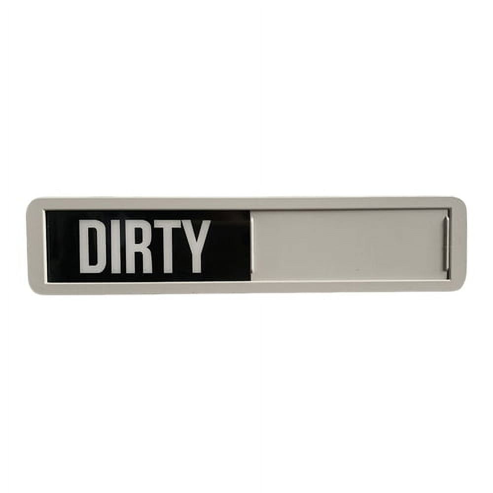 AQFZ Dirty Clean Dishwasher Magnet Zinc Alloy Easy to Read Slide Dish ...