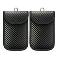 thumbnail image 1 of AQGT 2 Pack Faraday Bag Key Fob Protector RFID Signal Blocking Key Bag Anti-theft Car Key Case Carbon Fiber Multi-Functional Compatibility Faraday Cage Protector, 1 of 8
