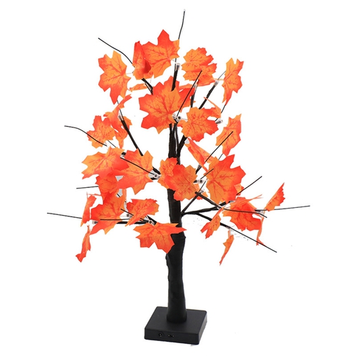 AQGT Autumn Maple Tree Lights with Timer Function Adjustable Branches