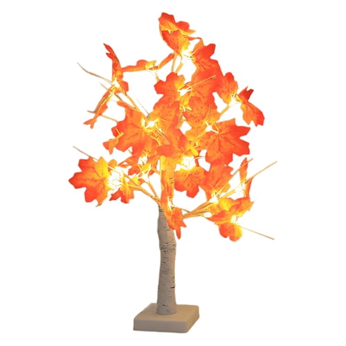 AQGT Autumn Maple Tree Lights with Timer Function Adjustable Branches