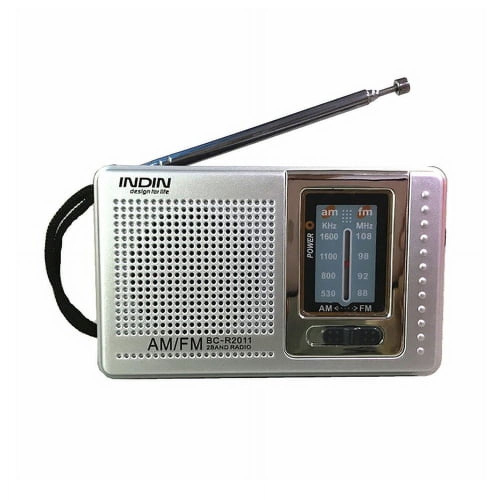 AQGT Radio Receiver with Extra Long Telescopic Antenna Impact-Resistant ...
