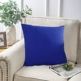 thumbnail image 1 of AQITTI 15.75*15.75Inch Solid Color Pillow Sofa Cushion Pillowcase Home Living Room Large Cushion Waist Cushion for Living Room Bed Sofa and Car（Only Pillowcase, Without Pillow Core）, 1 of 3