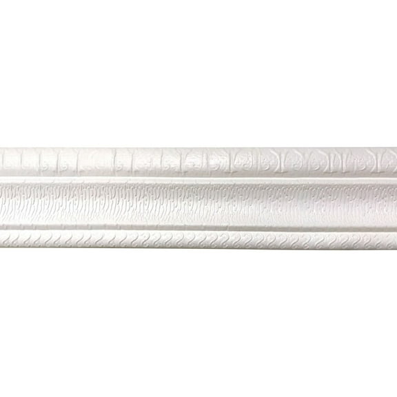 AQITTI 3D Self Adhesive Foam Sticker Molding Trim Peel and Stick Decorative Wall Lines Wallpaper Border for Home Office Hotel