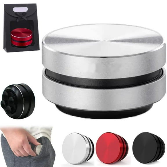 AQITTI Bluetooth Mini Speaker Bone Conduction Portable Wireless Speaker Stereo Bass Sound Creative Portable Speaker Mini Size Music Player for Home,Outdoor,Travel (Silver)