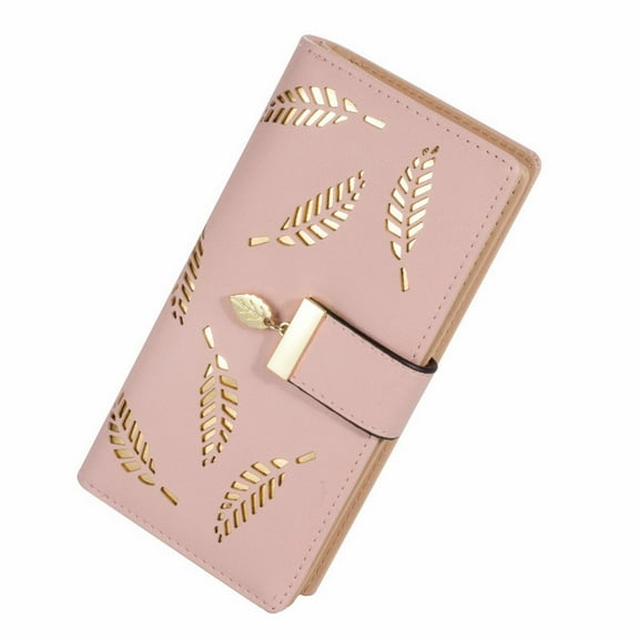 AQITTI Clearance! Household Tools Women'S Long Bifold Wallet Leather Card Holder Purse Zipper Buckle Elegant Clutch Wallet Handbag for Women