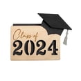 thumbnail image 1 of AQITTI Gift Card Holder For Graduate 2024 Personalized Wooden Graduation Card Box Multi Card Case Grad Card Organizer Case Customized Envelope Card Wallet For Graduates Gifts Souvenir, 1 of 7