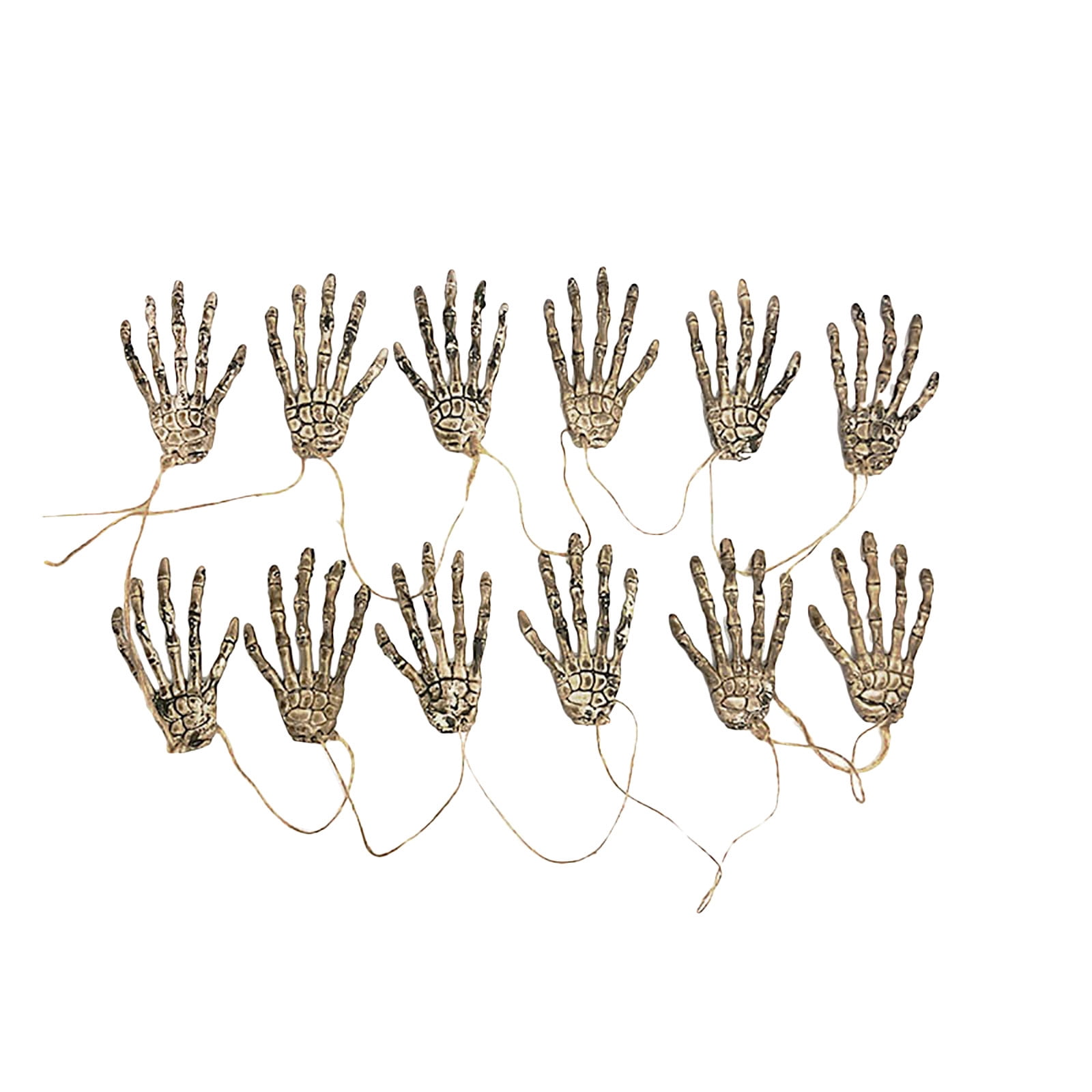 AQITTI Halloween Party Skeleton Prop Decoration Hand Plastic Simulation