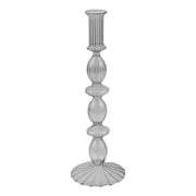 AQITTI Home Decoration Candle Holder Artist Handmade Vase Exquisite Glass Candlestick Wedding Birthday Dinner Home Suitable for Home, Office, Wedding, Party Decoration