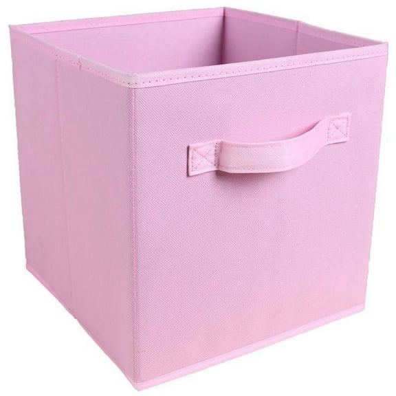 AQITTI Home Textile Benches Cube Storage 1 Pack Foldable Storage with Labels Nonwoven Fabric Cloth Storage Boxs Drawer Basket Closet Organizer Clothes Toys Organizer Containers for Nursery Office