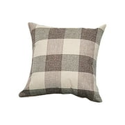 AQITTI Home Textile Deal Selection Checker Plaids Cushion Decorative Throw Pillow Cover for Bed and Couch Home Decoration Suitable for Living Room and Bedroom