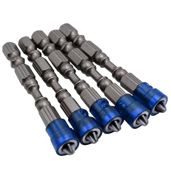 AQITTI Household Tools 65Mm Magnetic Plasterboard Drywall Screwdriver Bits Ph2 Screw Hex Shank Depth