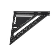 AQITTI Household Tools Rafter Inch Tools Ruler Measuring Protractor Layout Ruler 7 Roofing Carpentry Tools & Home Improvement