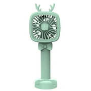 AQITTI Household appliances Protable Ultra-Quiet USB Charging Handheld Adjustable Rechargeable Mini Fan Suitable for home, office, bedroom