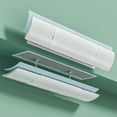thumbnail image 1 of AQITTI Retractable Air Conditioner Air Deflector Confinement Air Deflector Air Wing Air Cooled Anti Baffle Wind Direction Telescopic Windshield Vents Sidewall Ceiling for Home, 1 of 9