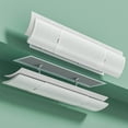 thumbnail image 1 of AQITTI Retractable Air Conditioner Air Deflector Confinement Air Deflector Air Wing Air Cooled Anti Baffle Wind Direction Telescopic Windshield Vents Sidewall Ceiling for Home, 1 of 9