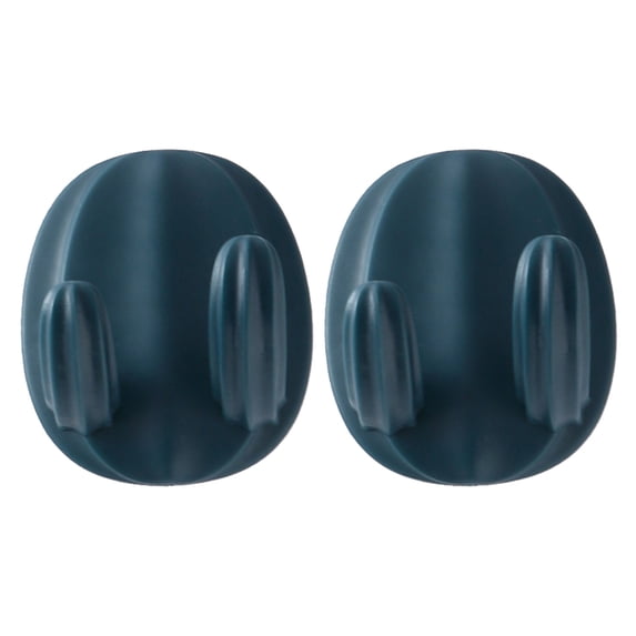 AQITTI Suction Cup Hooks, 2 Pack Shower Razor Holder Removable & Reusable Suction Hooks for Shower Wall Waterproof Powerful Suction Hanger for Towel Loofah Bathroom Kitchen Storage Hook Wreath Hook