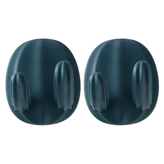 AQITTI Suction Cup Hooks, 2 Pack Shower Razor Holder Removable & Reusable Suction Hooks for Shower Wall Waterproof Powerful Suction Hanger for Towel Loofah Bathroom Kitchen Storage Hook Wreath Hook