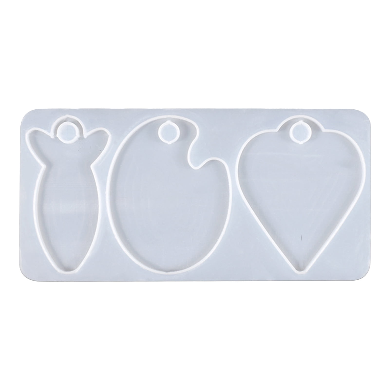 AQJW Name Plate Resin Mold for Cup Lid Reusable Nonsticky Easy Release