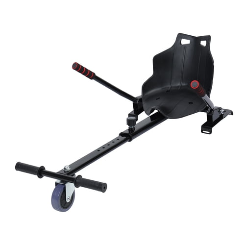 AQMD Hoverboards Seat Attachment, Hoverboards Go Kart Attachment for Kids & Adults, Accessory for Self Balancing Scooter, Fit for 6.5”-10” Hoverboards,Black