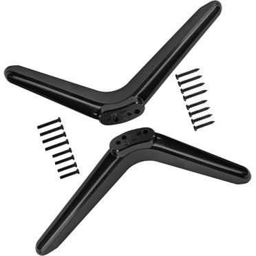 Replacement Screw Set For TCL 55S515 TV Stand / Legs - Pack Of 4 Black Screws