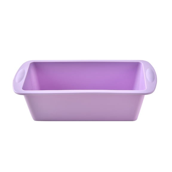 AQQW 1/4Pcs Silicone Bread Loaf Pan Non-Stick Baking Pans for Homemade Bread Cakes Brownies Easy Release Toast Mold Kitchen Tool