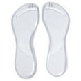 thumbnail image 1 of AQQW 1 Pair Silicone Insoles Transparent Soft Sole Non-slip Shock Absorption Wear-resistant Arch Support Universal Flip-flop Slipper Sandal Shoes Pads Foot Care, 1 of 7