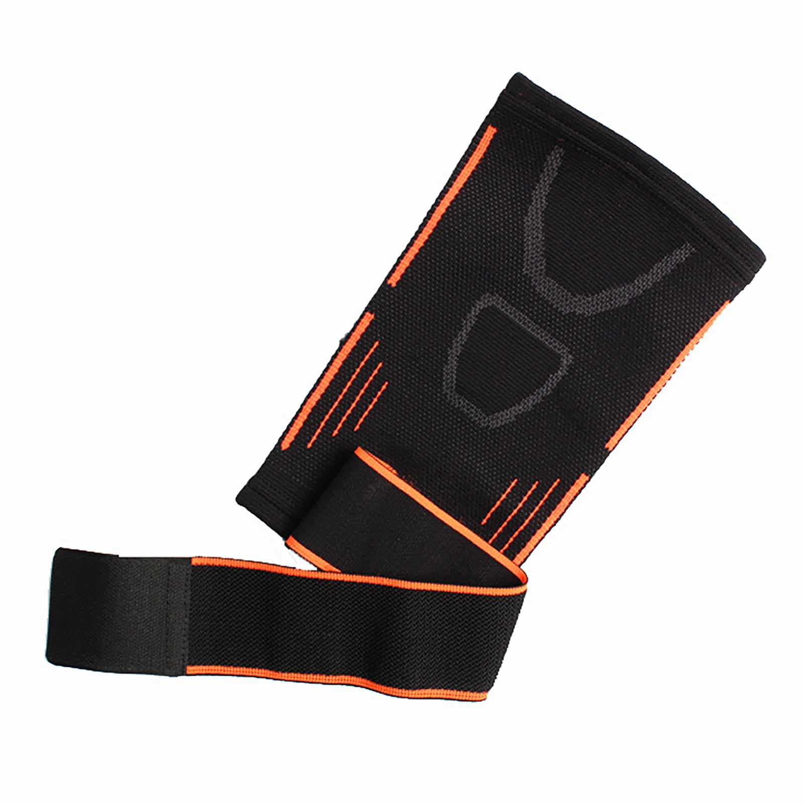 AQQW 1Pc Striped Print Hook Loop Fasteners Knitted Elbow Pad Reduce ...