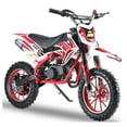 AQQW 49cc 2Stroke Kids Dirt Bike, Gas Power Motocross, Off Road Mini